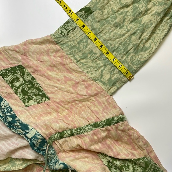 NWT ZARA The Celia Printed Kimono Tassel Side Slits Patch Pockets Oversize Sz S - Picture 13 of 16